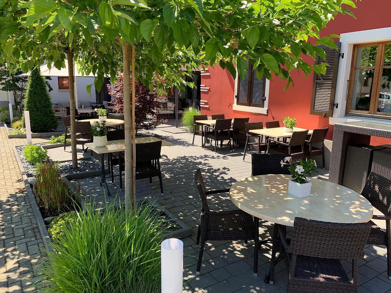 Logis Hotel Restaurant Au Lion Rouge Bartenheim Esterno foto